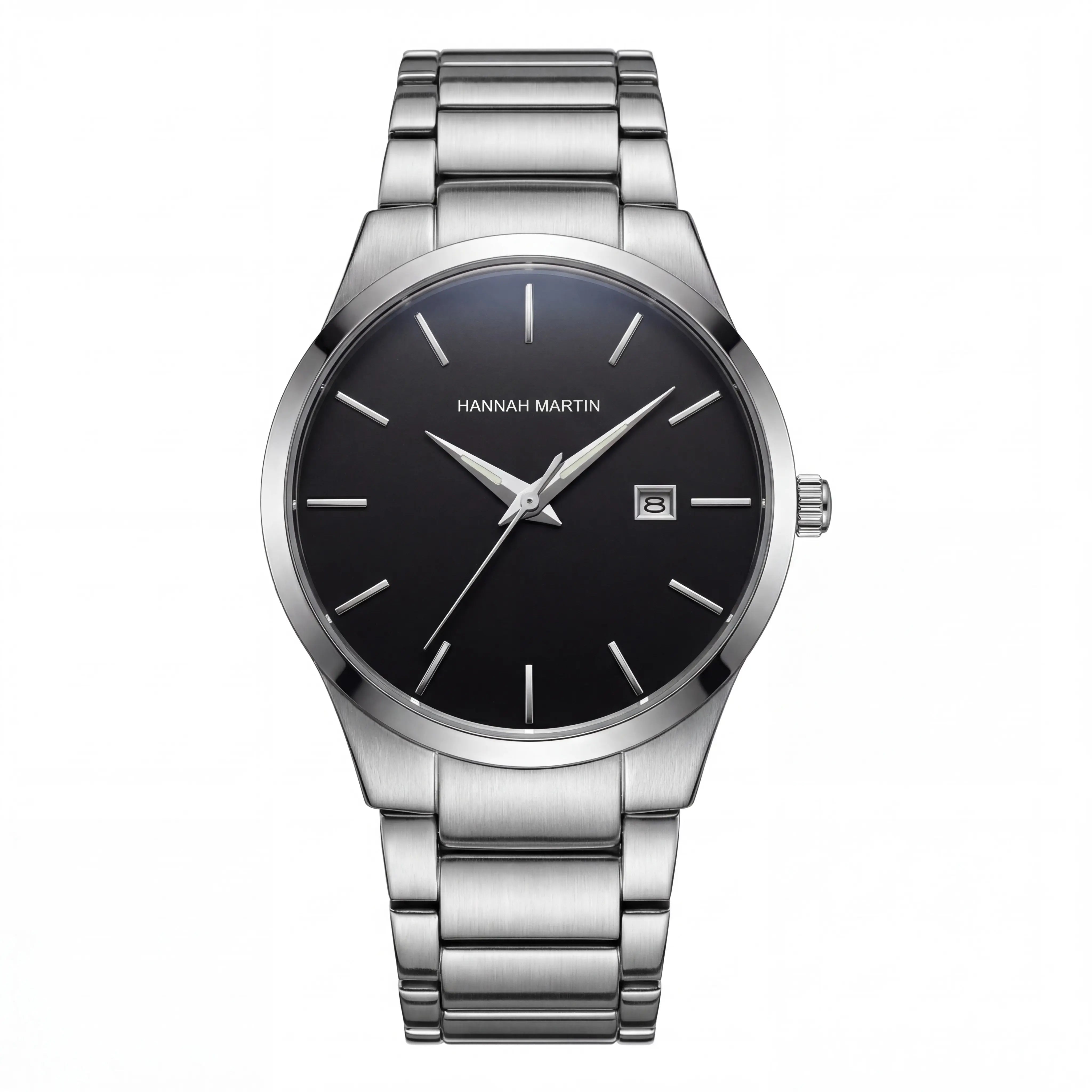 Ravelle Onyx Steel | Silver Black