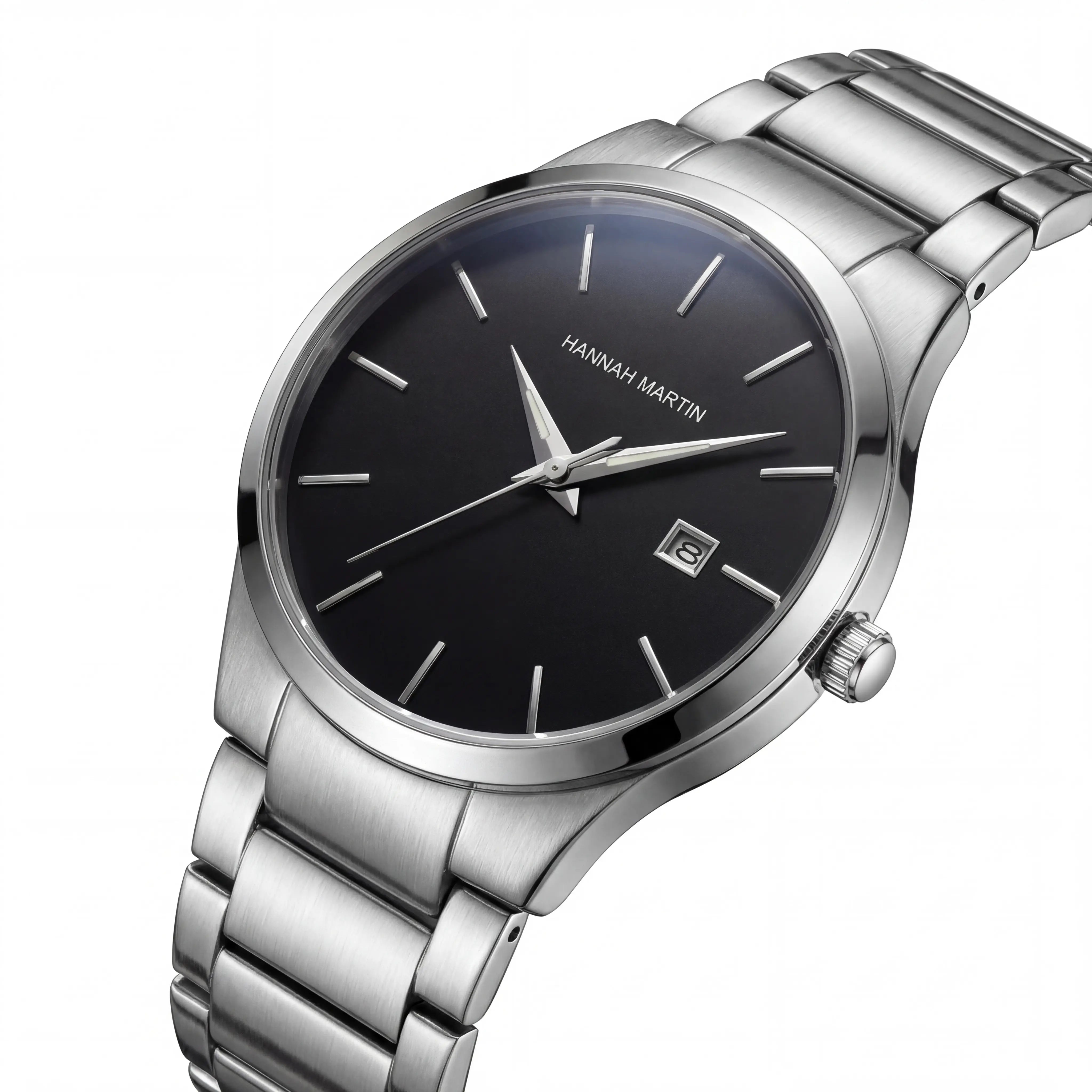 Ravelle Onyx Steel | Silver Black