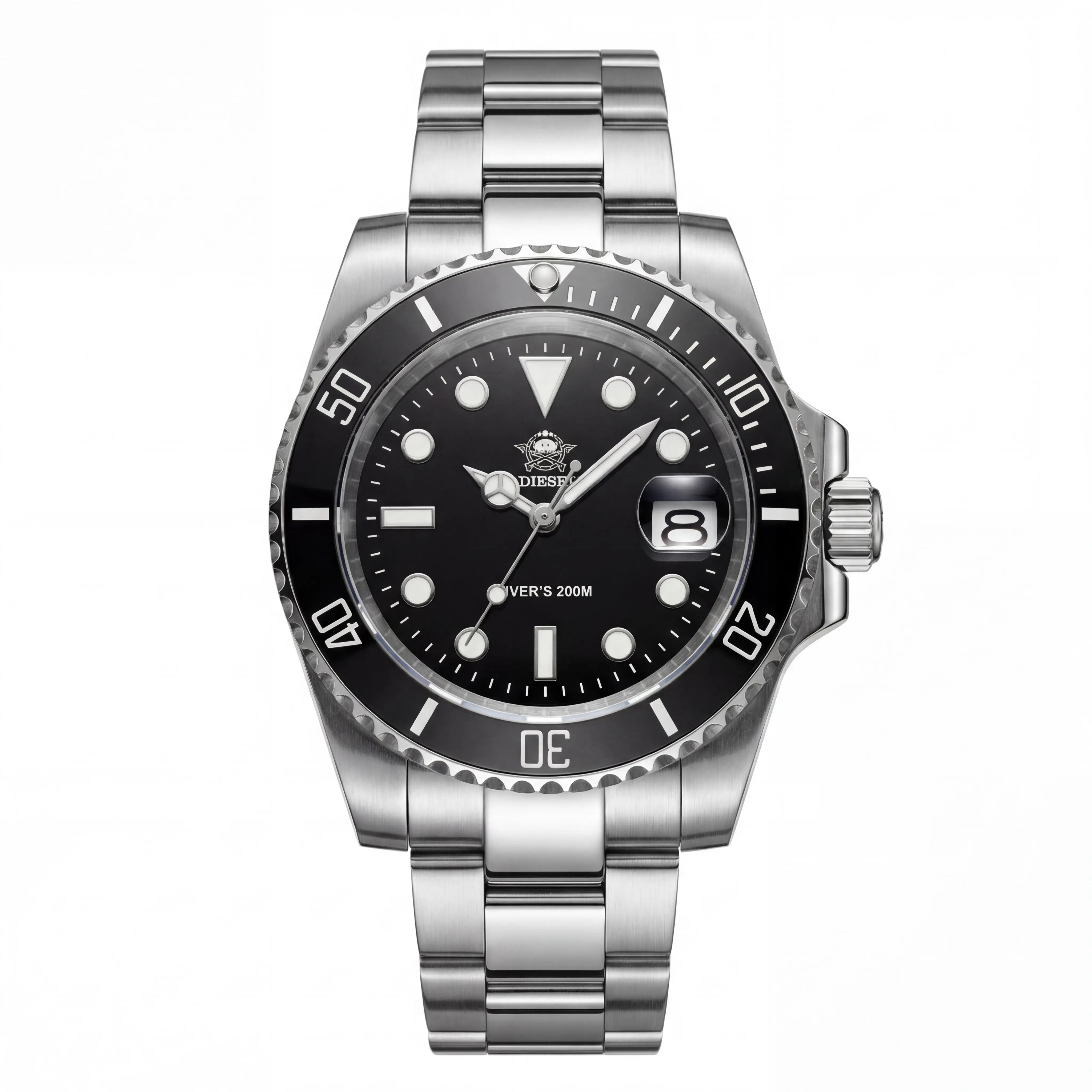 Ravelle Deep Sovereign | Black Bezel Steel