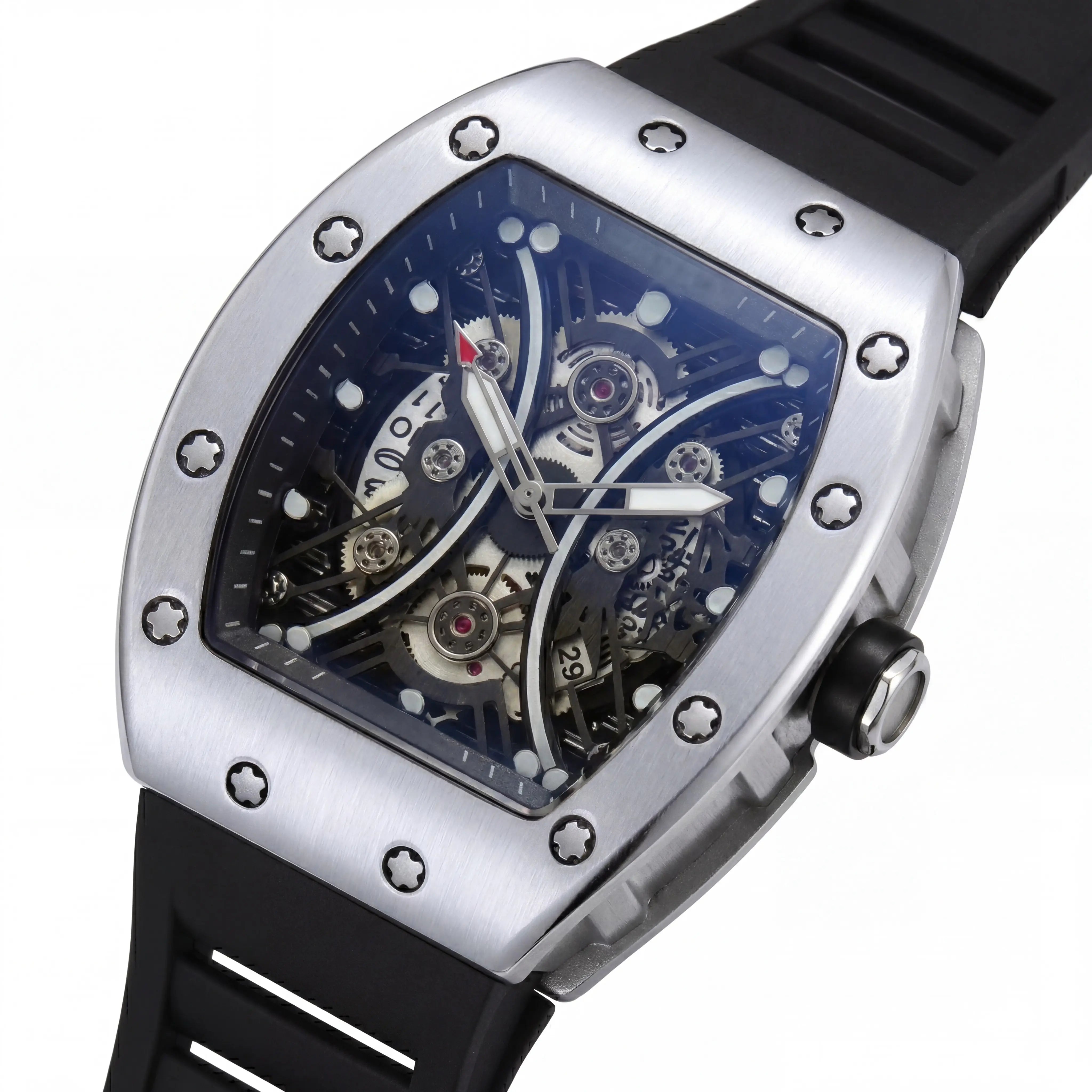 Ravelle Velocity X Pro | Silver Skeleton Black