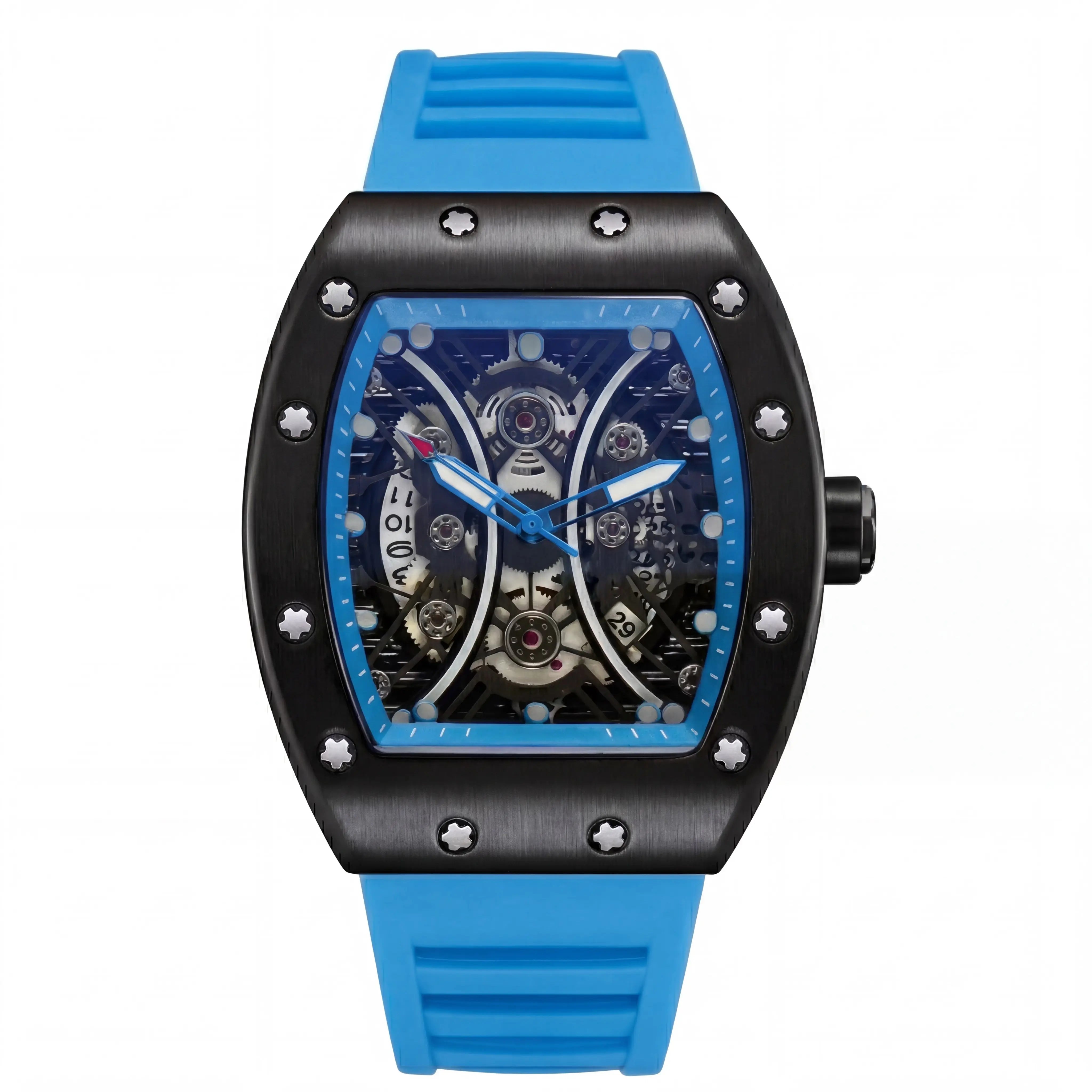 Ravelle Velocity X Pro | Black & Electric Blue Skeleton