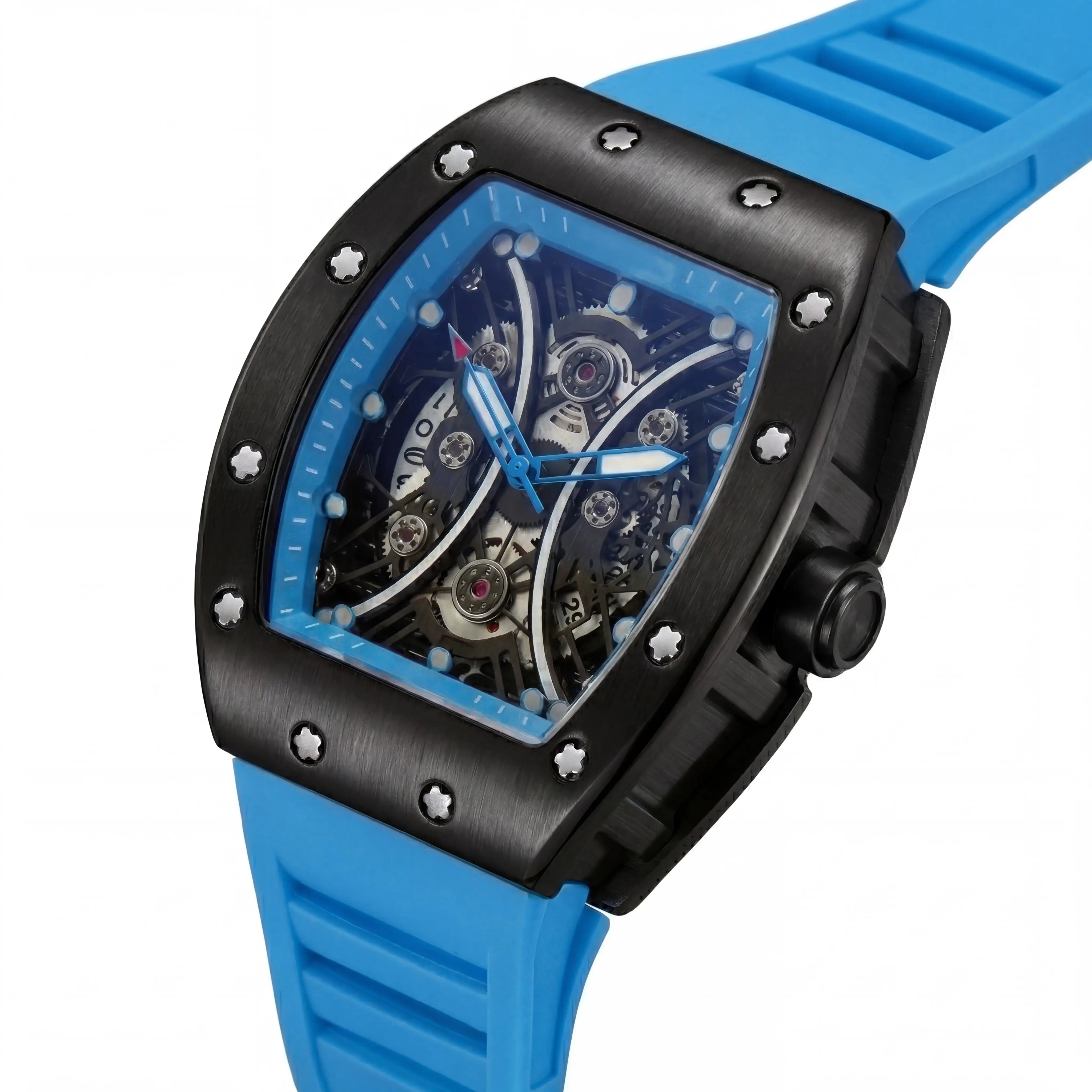 Ravelle Velocity X Pro | Black & Electric Blue Skeleton