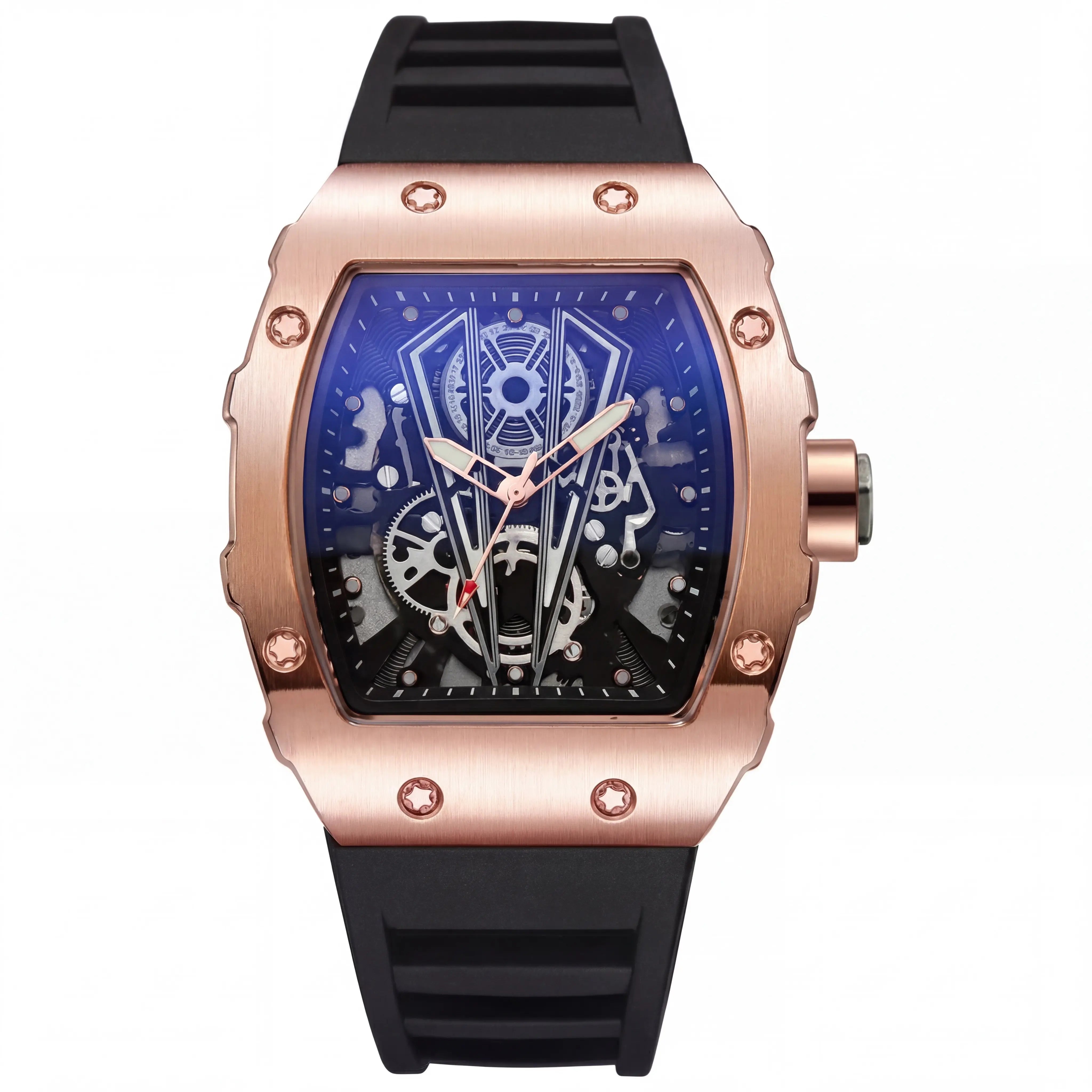 Ravelle Apex Noir | Rose Gold Blue Core
