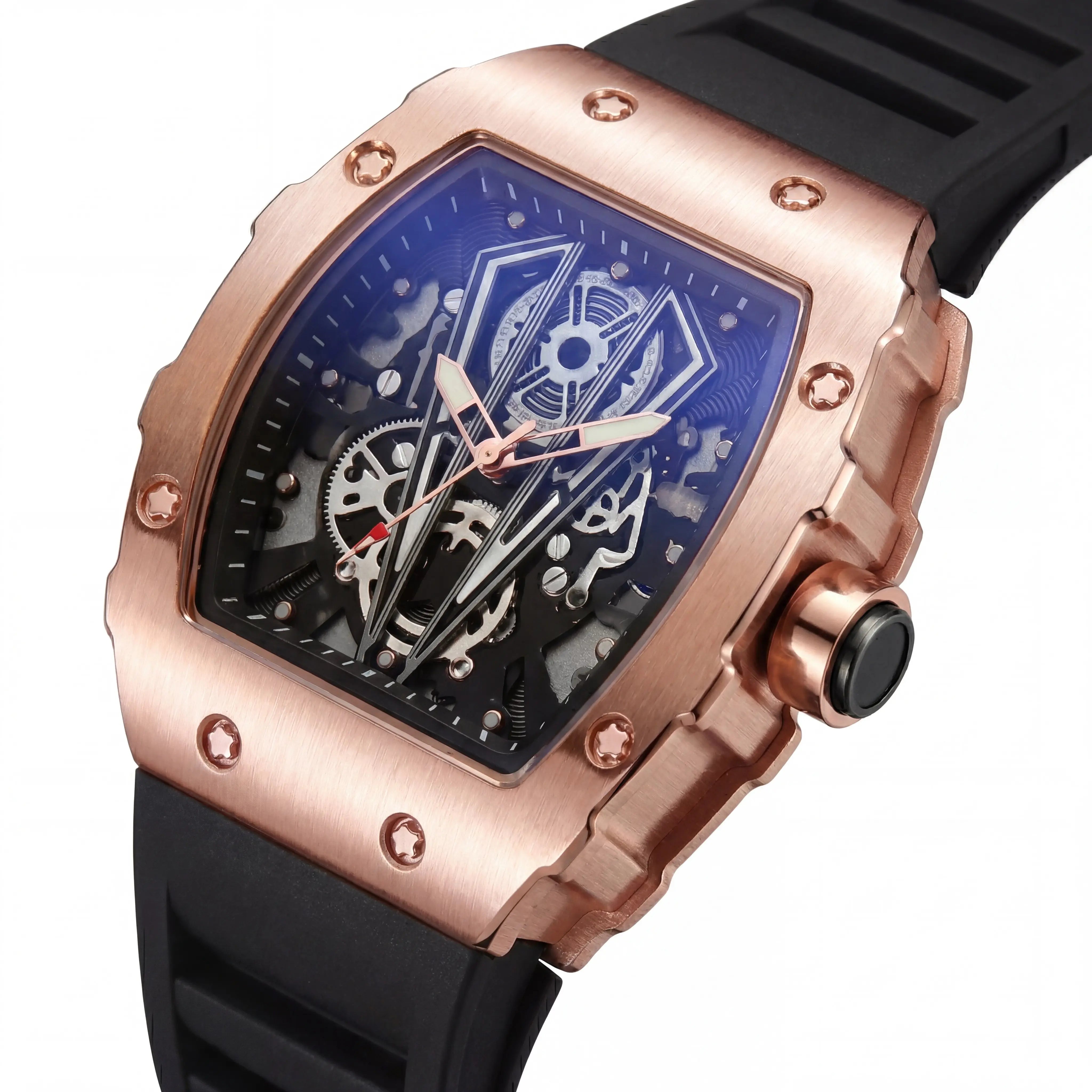 Ravelle Apex Noir | Rose Gold Blue Core