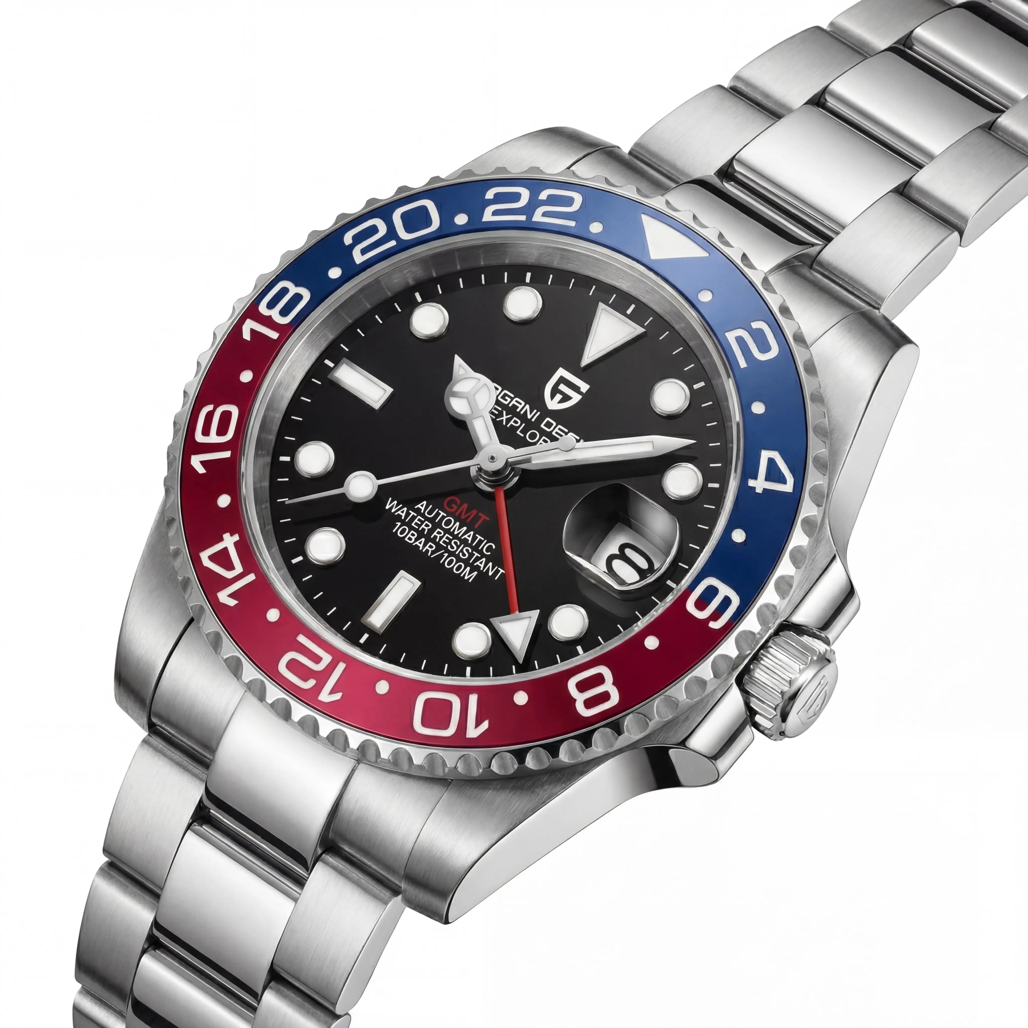 Ravelle GMT Sovereign | Pepsi Steel Black