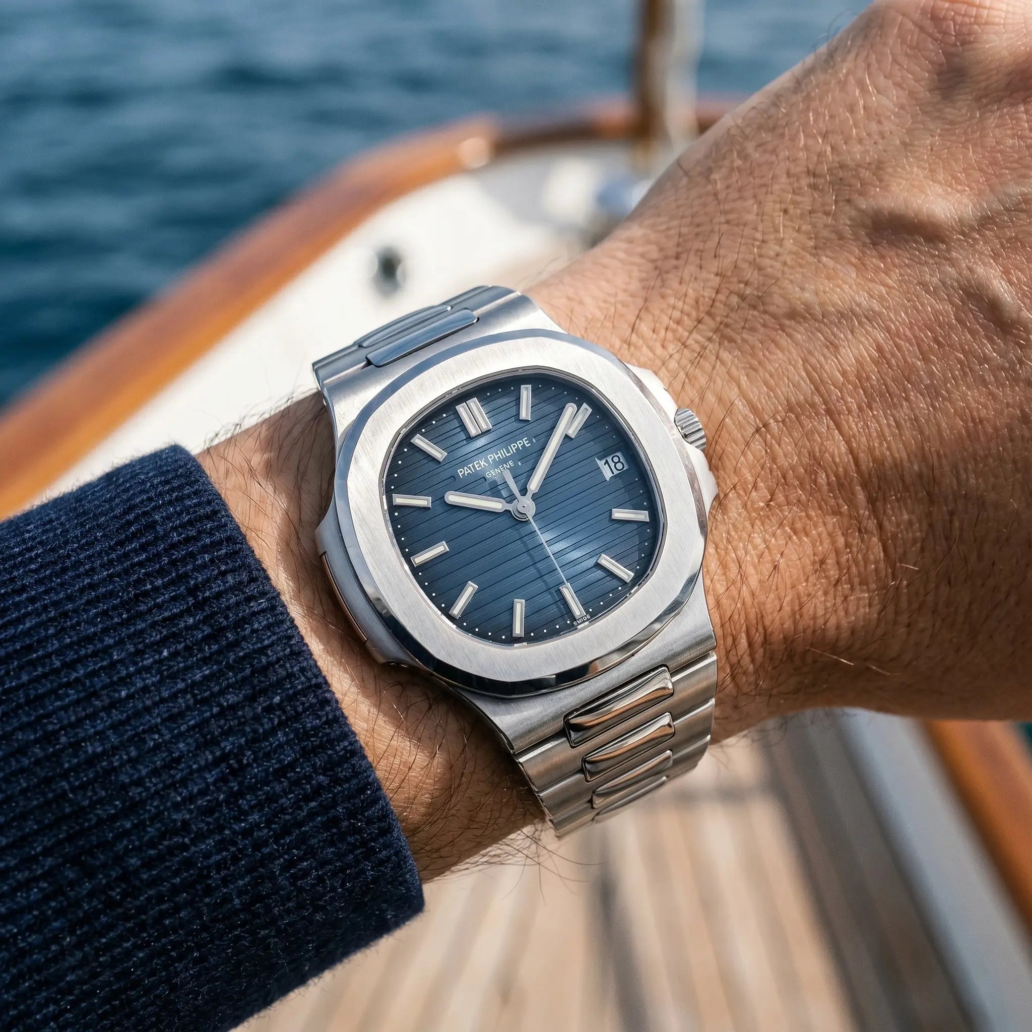 Patek Philippe Nautilus + Premium Custom Box