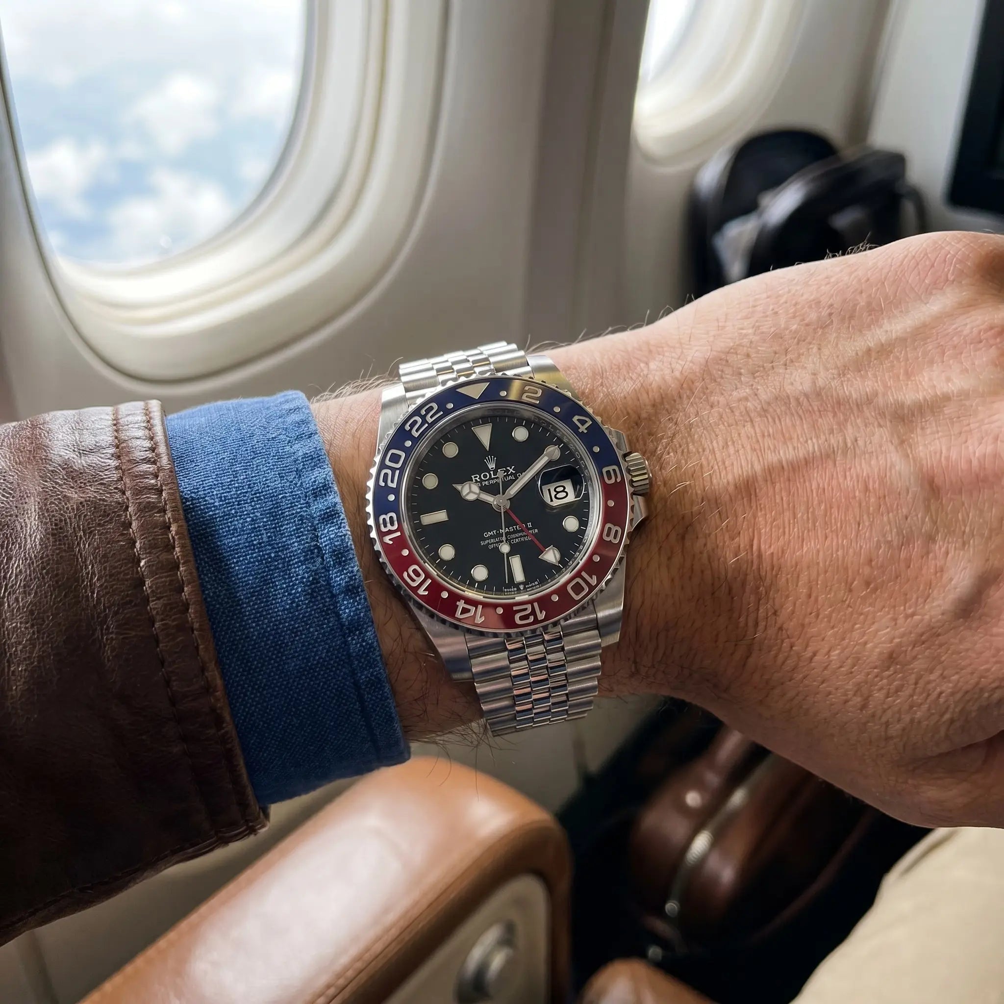 Rolex GMT-Master + Premium Custom Box