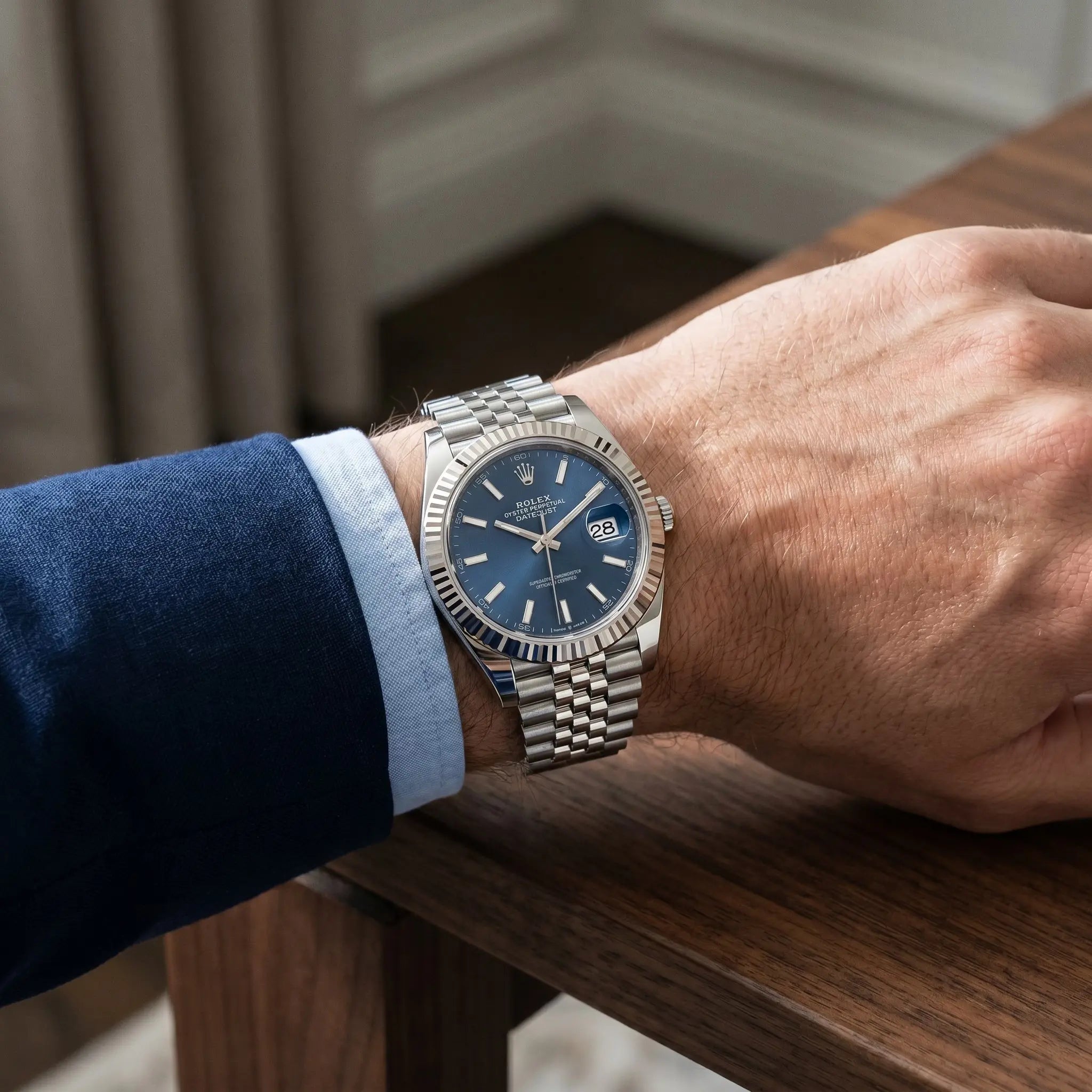 Rolex Datejust + Premium Custom Box