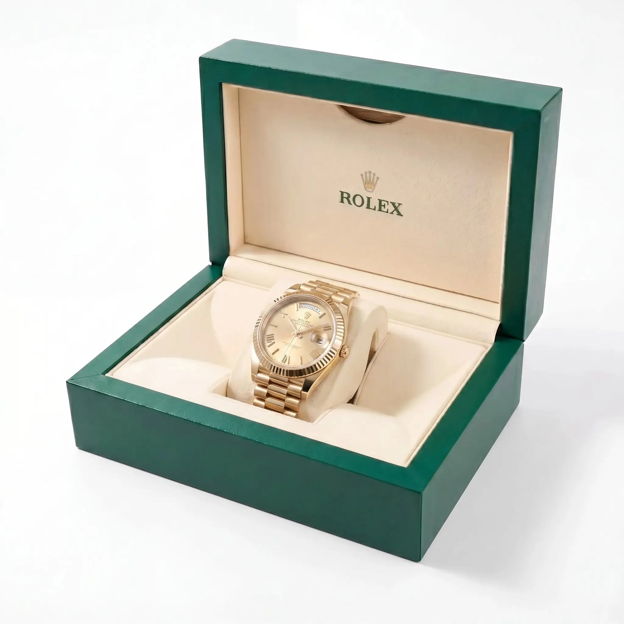 Rolex Day-Date + Premium Custom Box