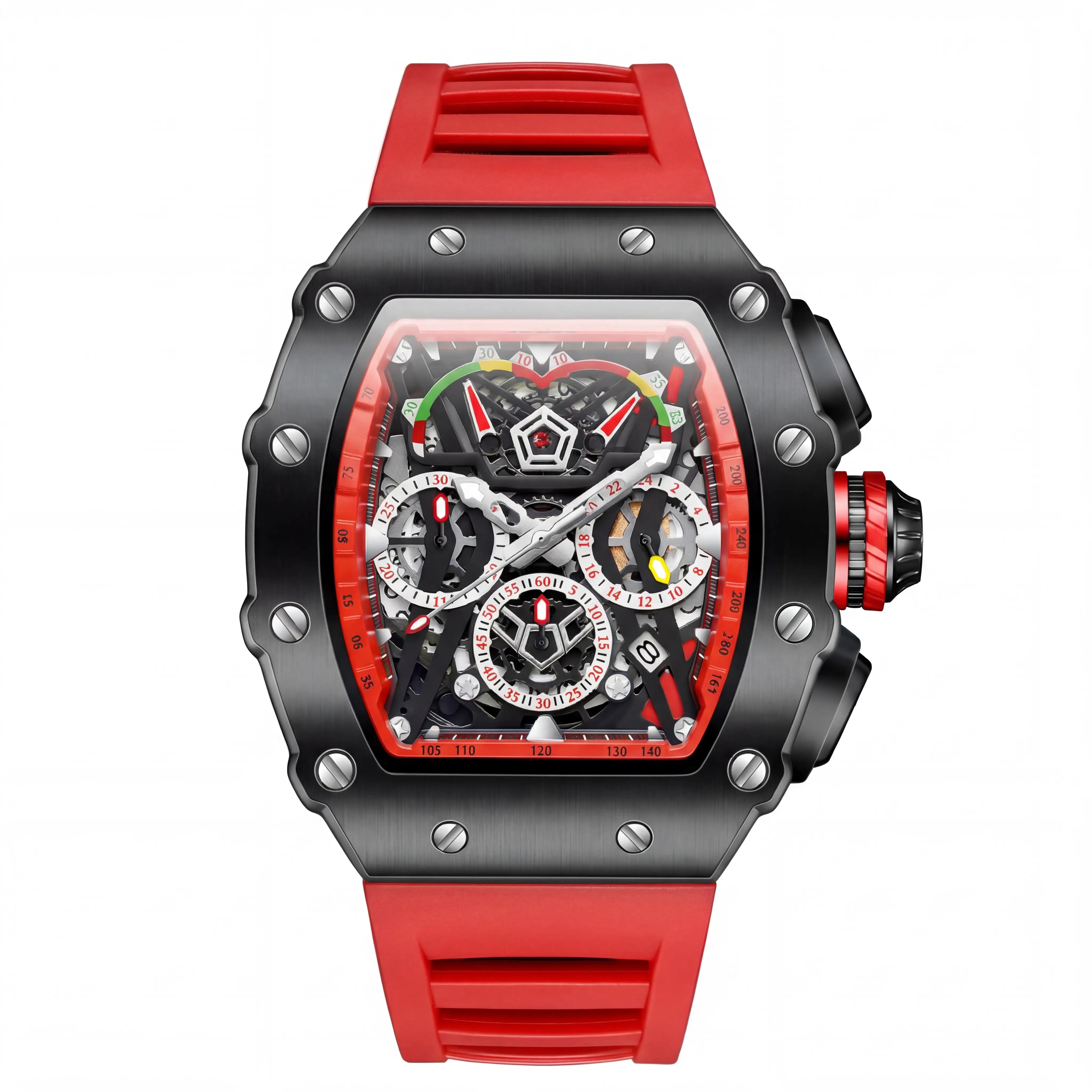 Ravelle Surge Phantom | Black Forge Racing Red Skeleton