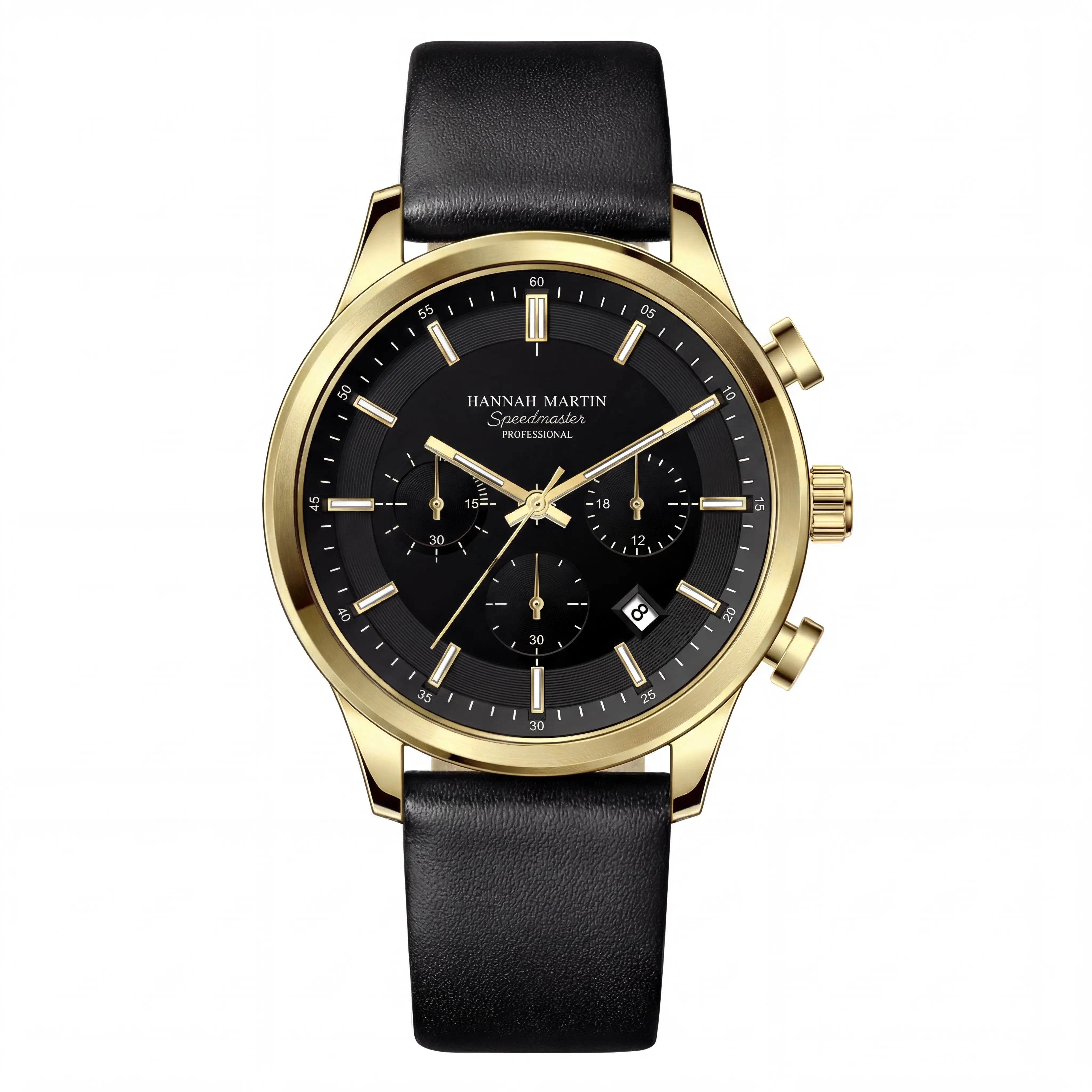 Ravelle Chronograph | Executive Gold Black