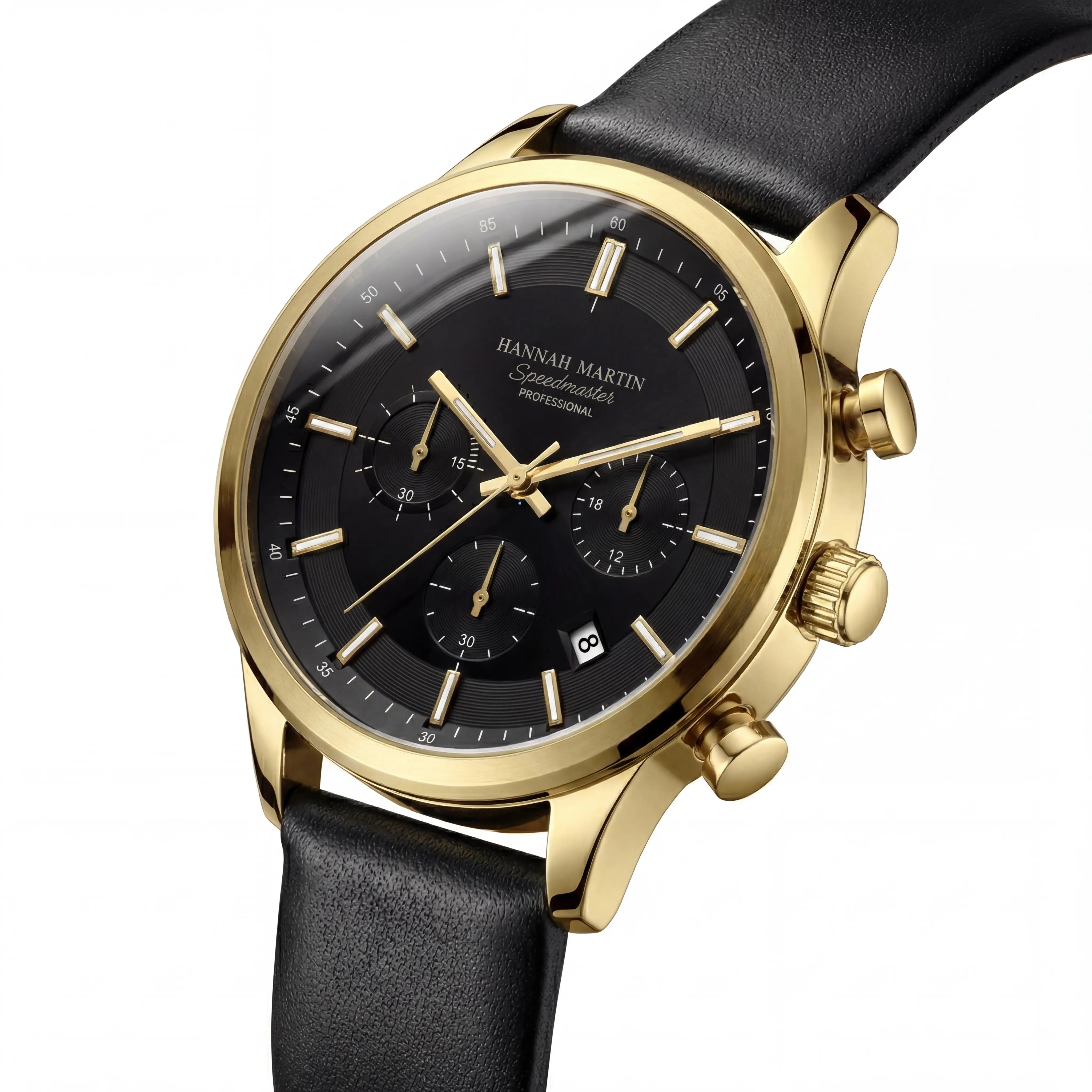 Ravelle Chronograph | Executive Gold Black