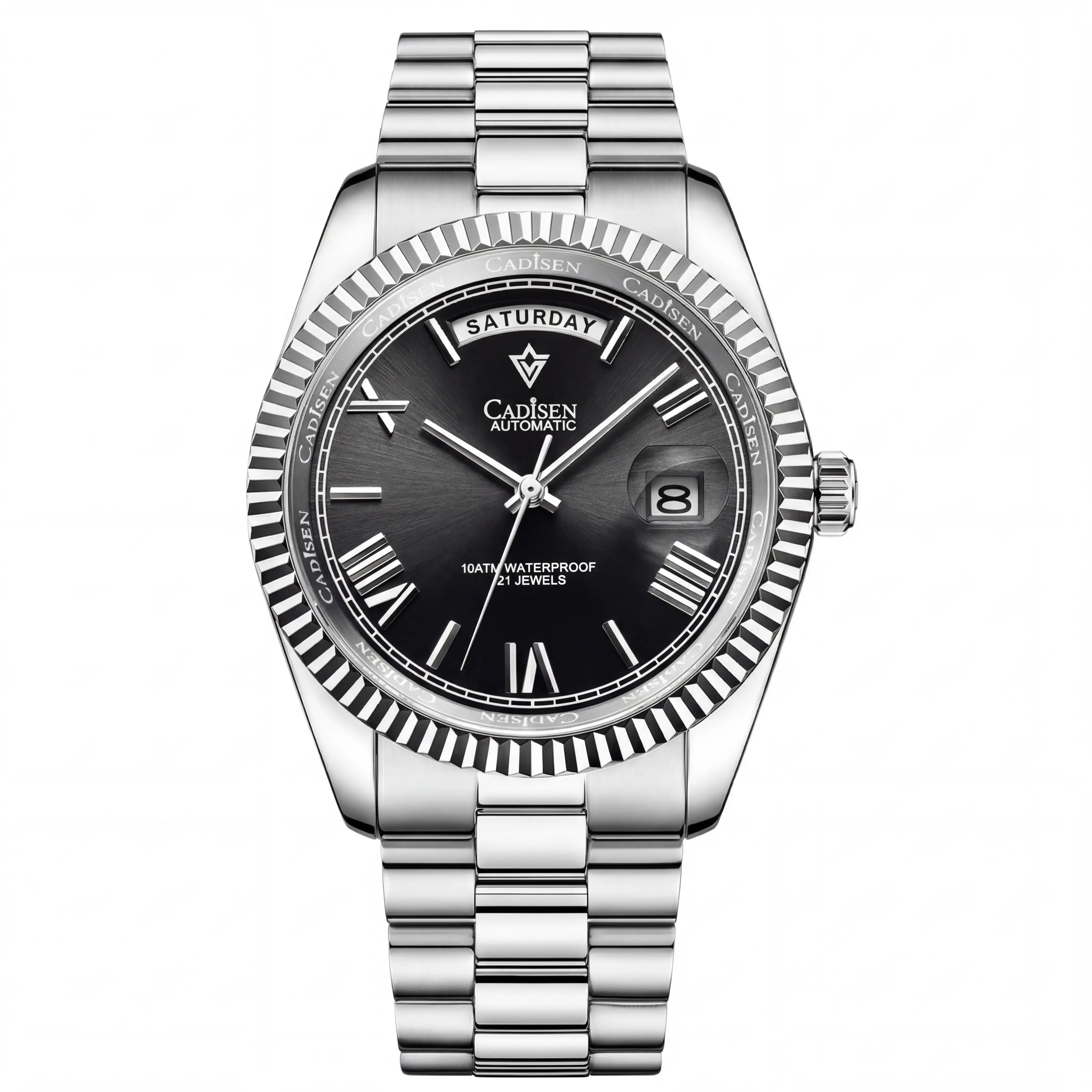 Ravelle Grand Sovereign | Silver Fluted Onyx